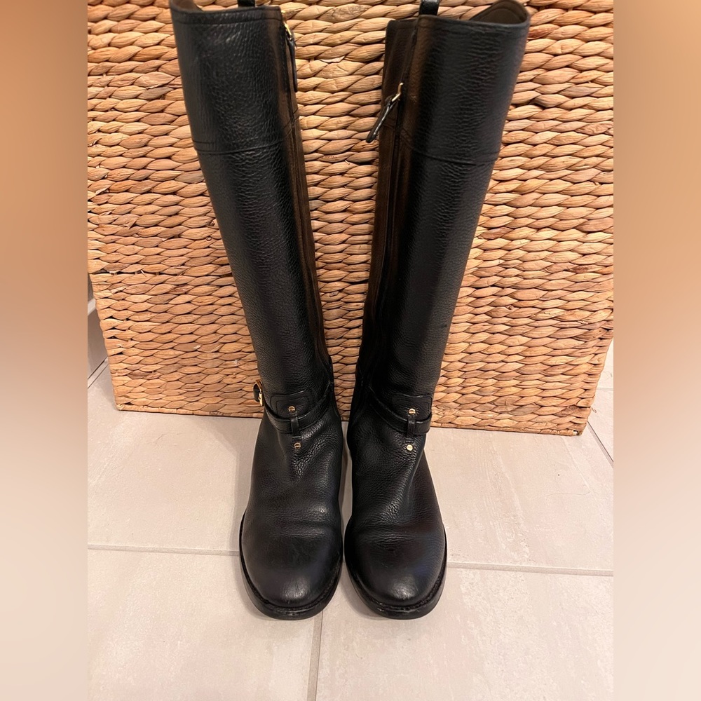 Tory Burch tall leather boots